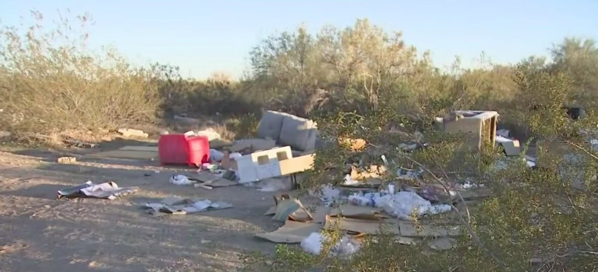 <i>KTVK/KPHO</i><br/>People are complaining to the City Council about illegal dumping in Surprise but officials say their hands are tied.