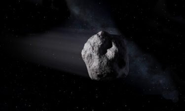 An asteroid estimated to be around a kilometer (3
