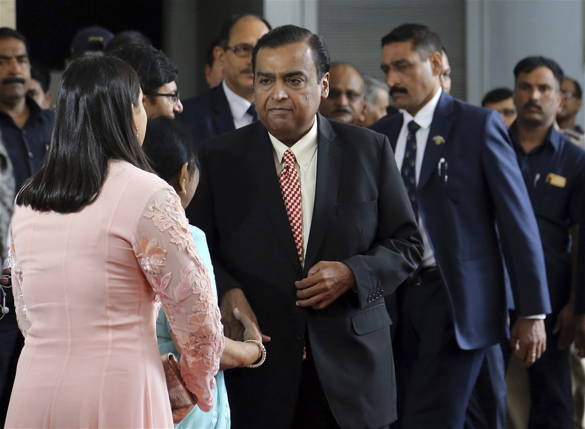 <i>Rajanish Kakade/AP</i><br/>Indian billionaire Mukesh Ambani announced on January 13 that his company would allocate a whopping 6 trillion rupees (approximately $80.6 billion) to renewable power projects in the western Indian state of Gujarat.