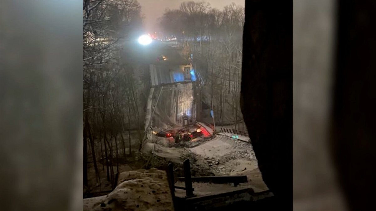 <i>Jeremy Hablowski</i><br/>Jeremy Habowski said he tried to warn other drivers that the snow-covered bridge in Pittsburgh had collapsed on January 28