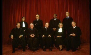Supreme Court Justices (L-R) Scalia