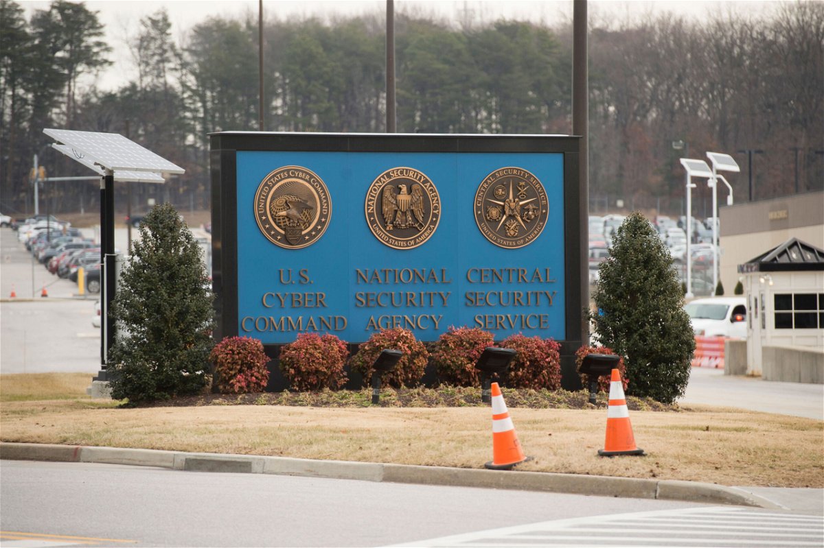 <i>Saul Loeb/AFP/Getty Images</i><br/>A sign for the National Security Agency