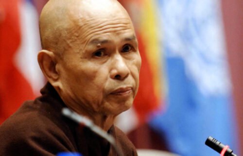 Buddhist monk and activist Thich Nhat Hanh died on Saturday morning in Vietnam at the age of 95.