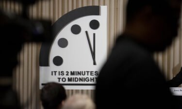 The Doomsday Clock has been ticking for exactly 75 years and the clock was set at 100 seconds until midnight -- the same time it has been since 2020.