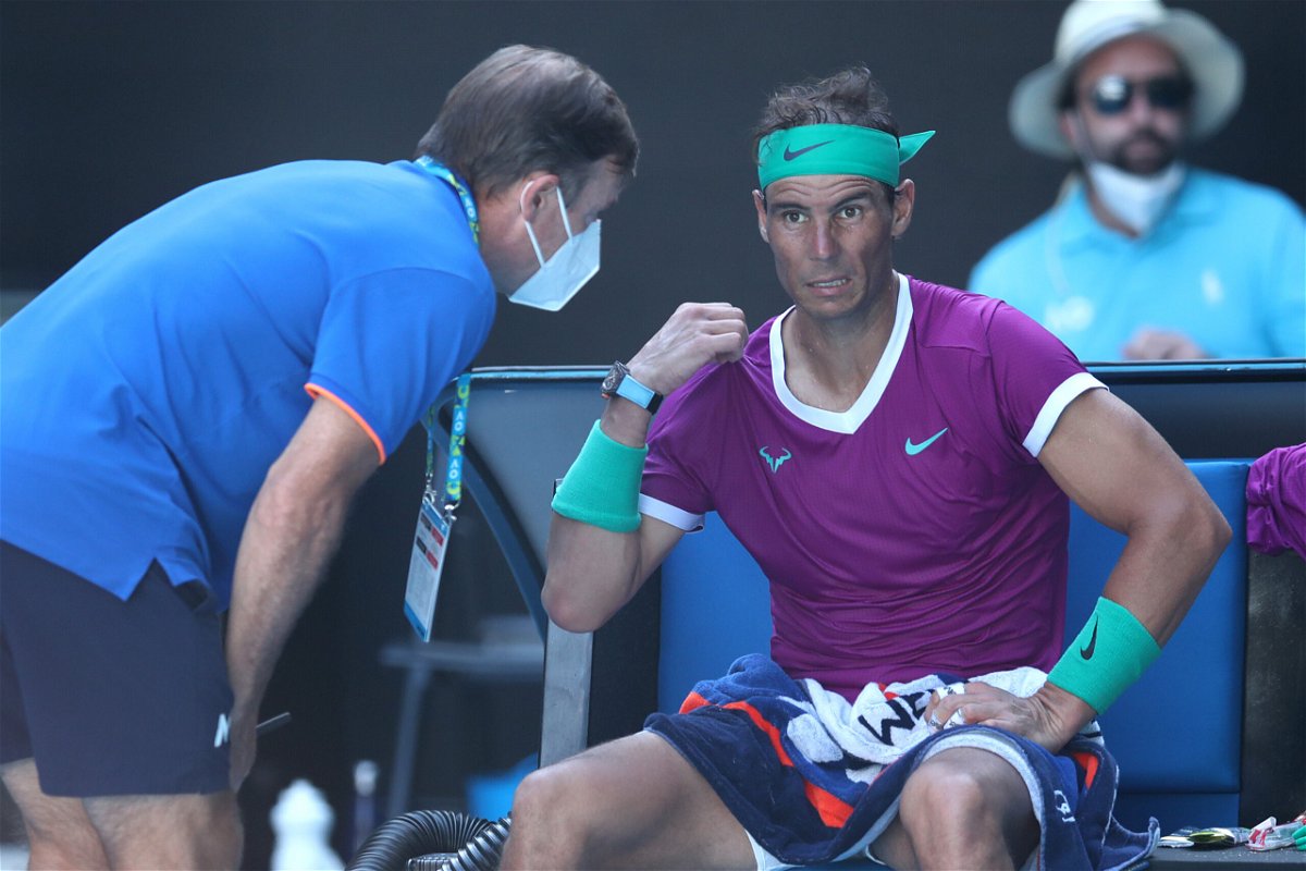 Rafael Nadal overcomes stomach problem to beat Denis Shapovalov in five-set thriller
