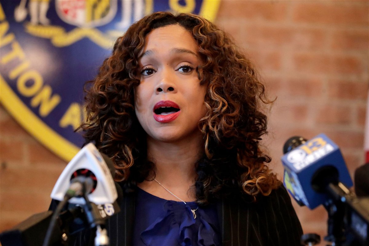 <i>Julio Cortez/AP</i><br/>Baltimore state's attorney Marilyn Mosby was indicted on charges of perjury and making false statements on mortgage applications