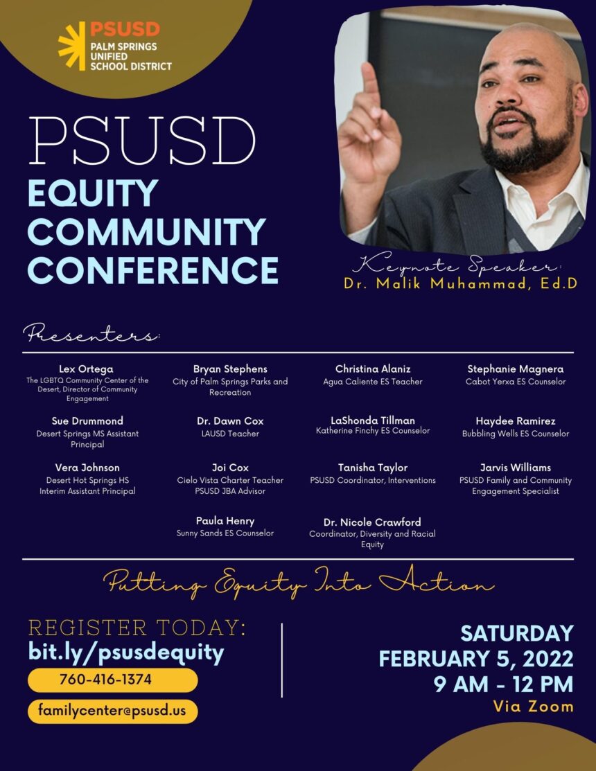 Equity conference to discuss cultural topics and differences KESQ