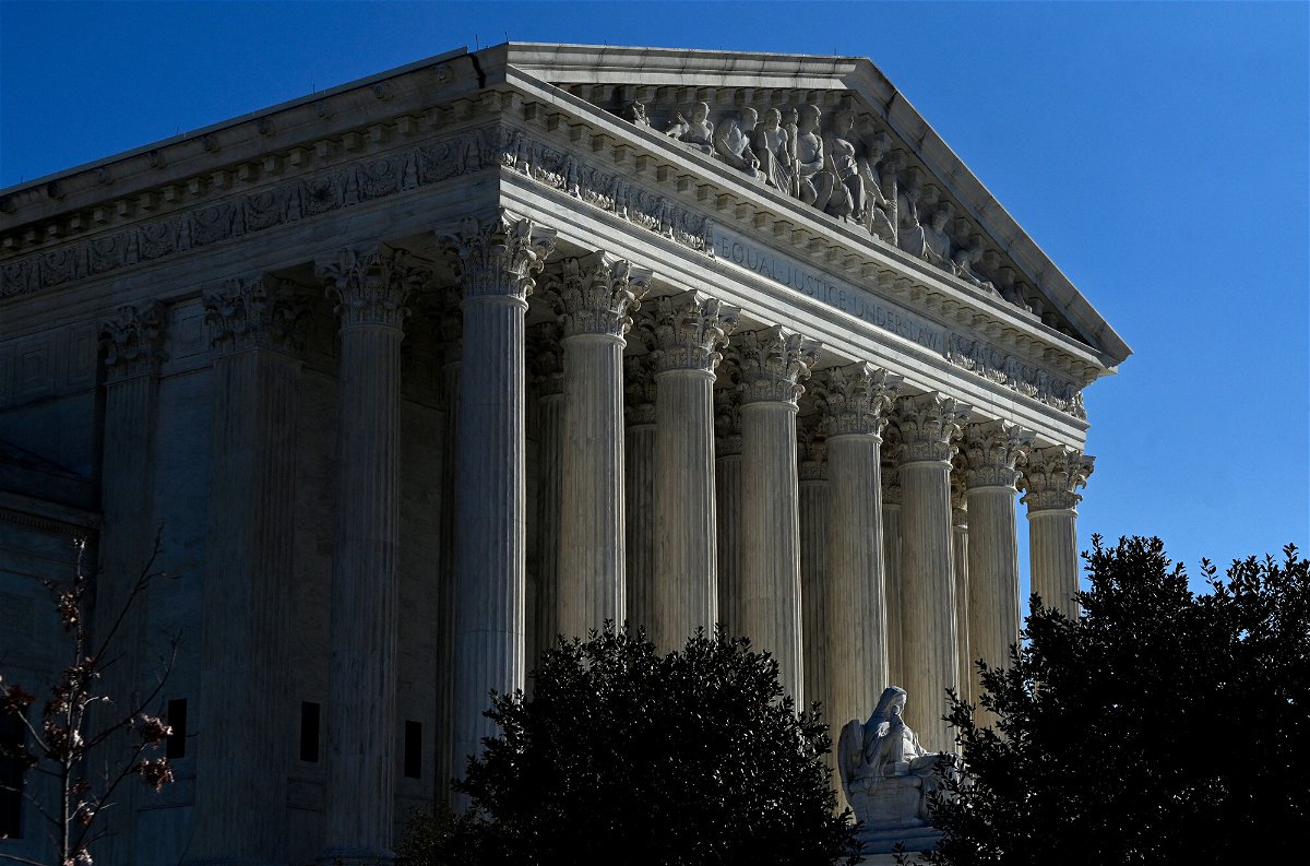 <i>Olivier Douliery/AFP/Getty Images</i><br/>The US Supreme Court building as seen on January 26
