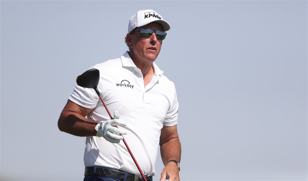 <i>Oisin Keniry/Getty Images/FILE</i><br/>Phil Mickelson's longtime sponsor KPMG said in a statement Tuesday it would no longer be partnering with the golfer.