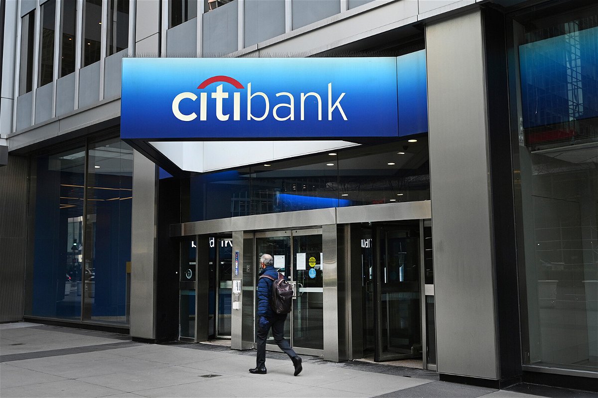 <i>Anthony Behar/Sipa/AP Images</i><br/>Presidents Day 2022: What's open and closed. A man walks past a Citigroup Citibank Park Avenue branch in New York