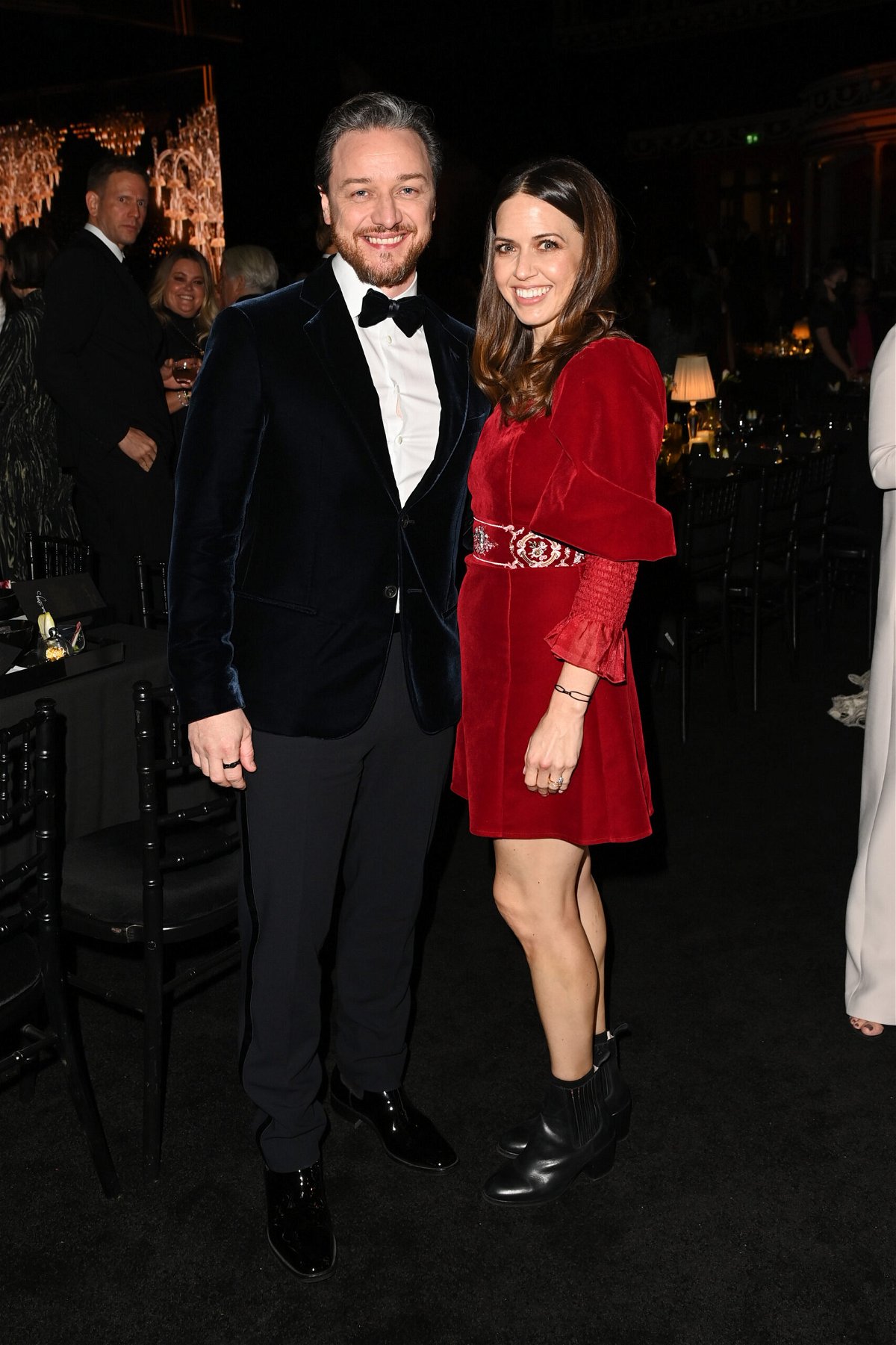 <i>Kate Green/BFC/Getty Images for BFC</i><br/>James McAvoy has quietly confirmed that he married Lisa Liberati.