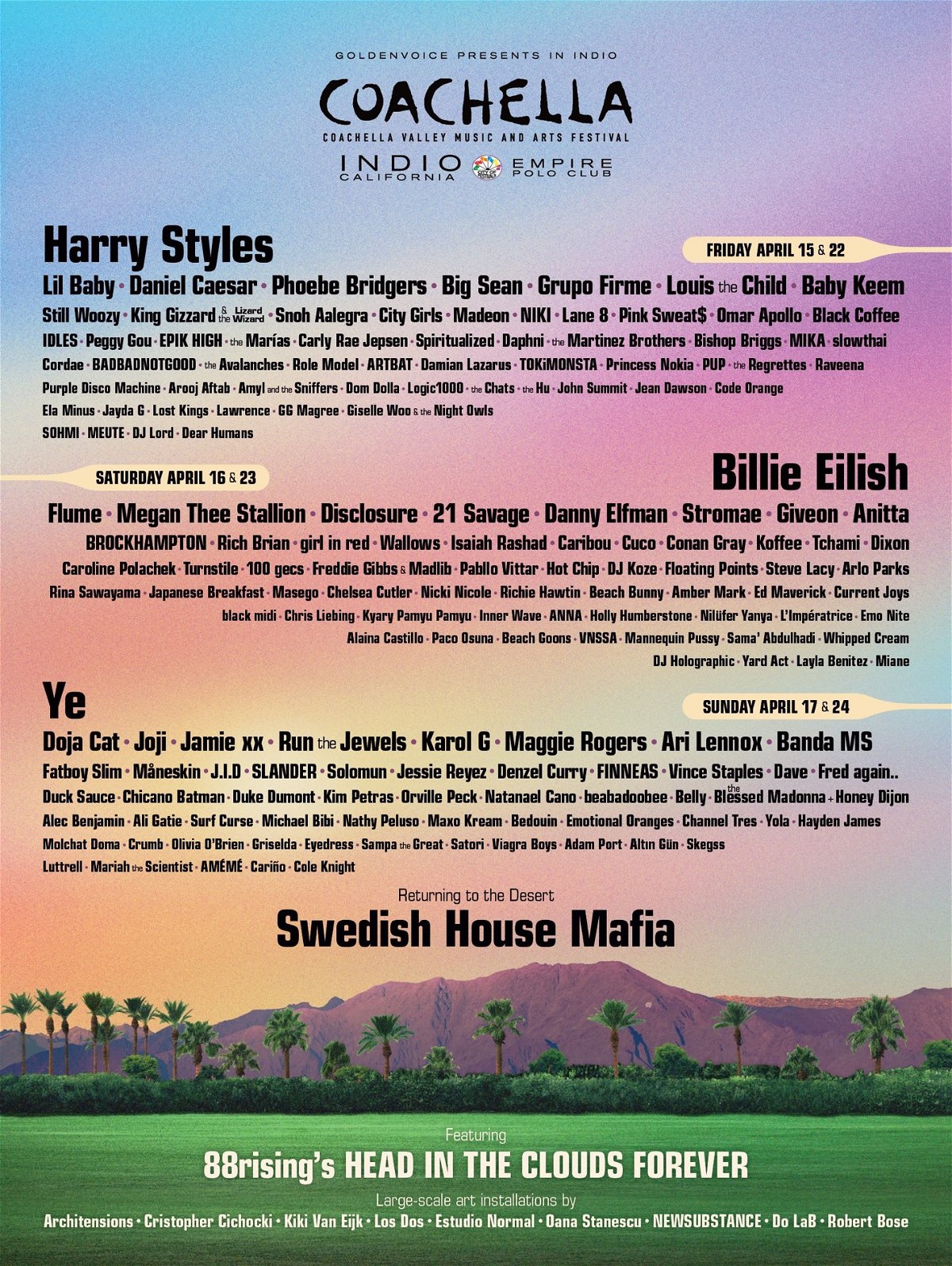 Coachella Music & Arts Festival passes on their way to attendees KESQ