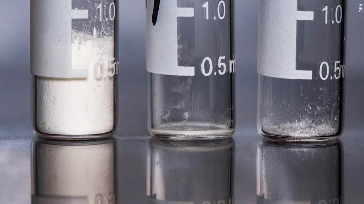 Lethal doses of heroin, carfentanil, and fentanyl