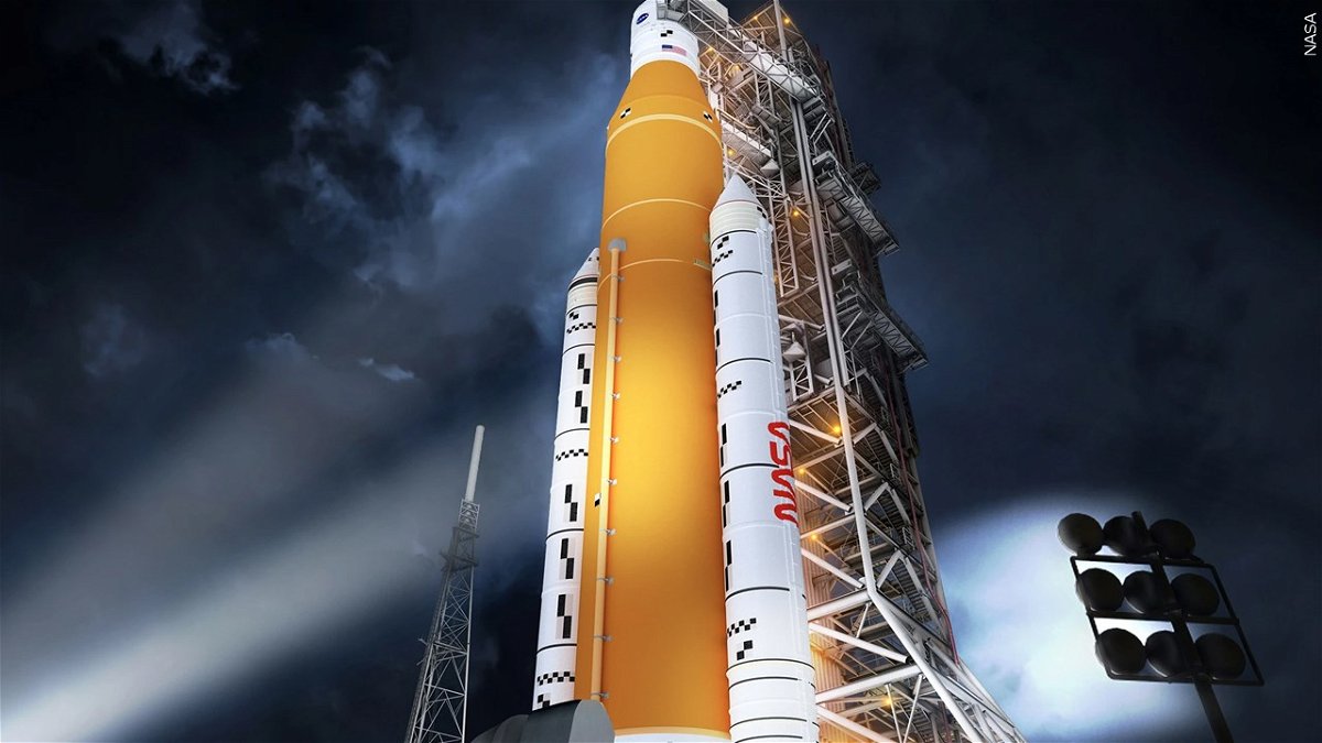 NASA's Artemis 1 mega moon rocket