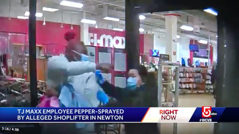 Shoplifter Pepper Sprays Tj Maxx Employee During Robbery Kesq