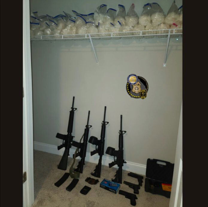 Over 100 Pounds Of Drugs, Firearms And Money Seized In Massive Raid - KESQ