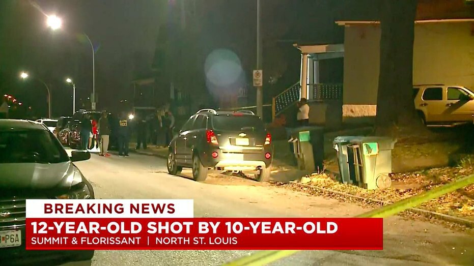 <i>KMOV</i><br/>A 10-year-old child shot and killed his 12-year-old brother while he was playing with a gun in North City Tuesday night.