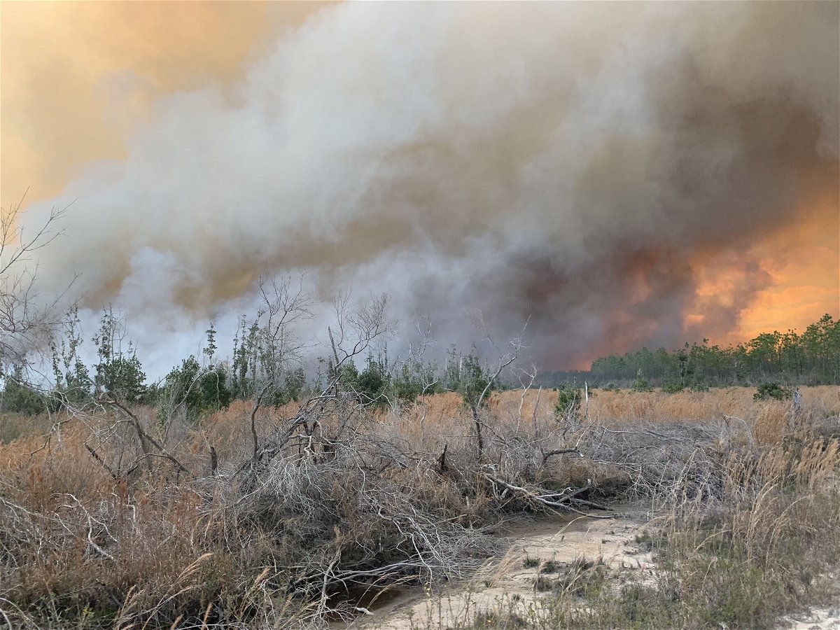 Florida wildfire that has scorched over 34,000 acres endangers