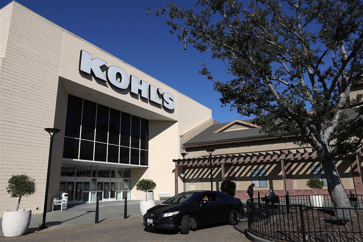 <i>Justin Sullivan/Getty Images</i><br/>A Kohl's store in San Rafael