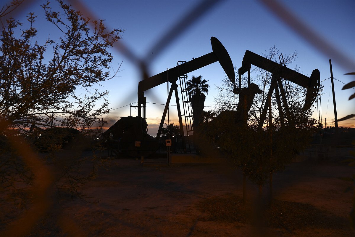 <i>Mario Tama/Getty Images</i><br/>More oil supply could stop massive price spikes. Pictured is the Inglewood Oil Field on January 28