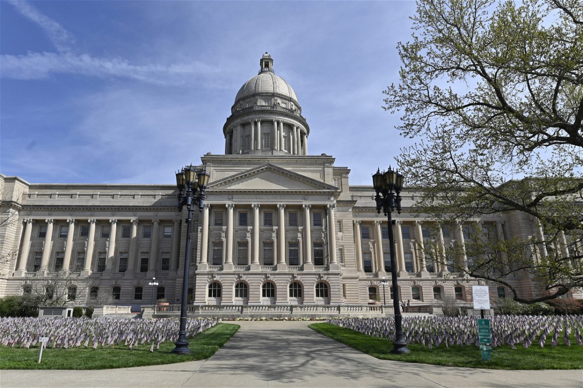 <i>Timothy D. Easley/AP</i><br/>Kentucky Democratic Gov. Andy Beshear vetoed a sweeping abortion bill Friday that would have banned most abortions after 15 weeks of pregnancy.