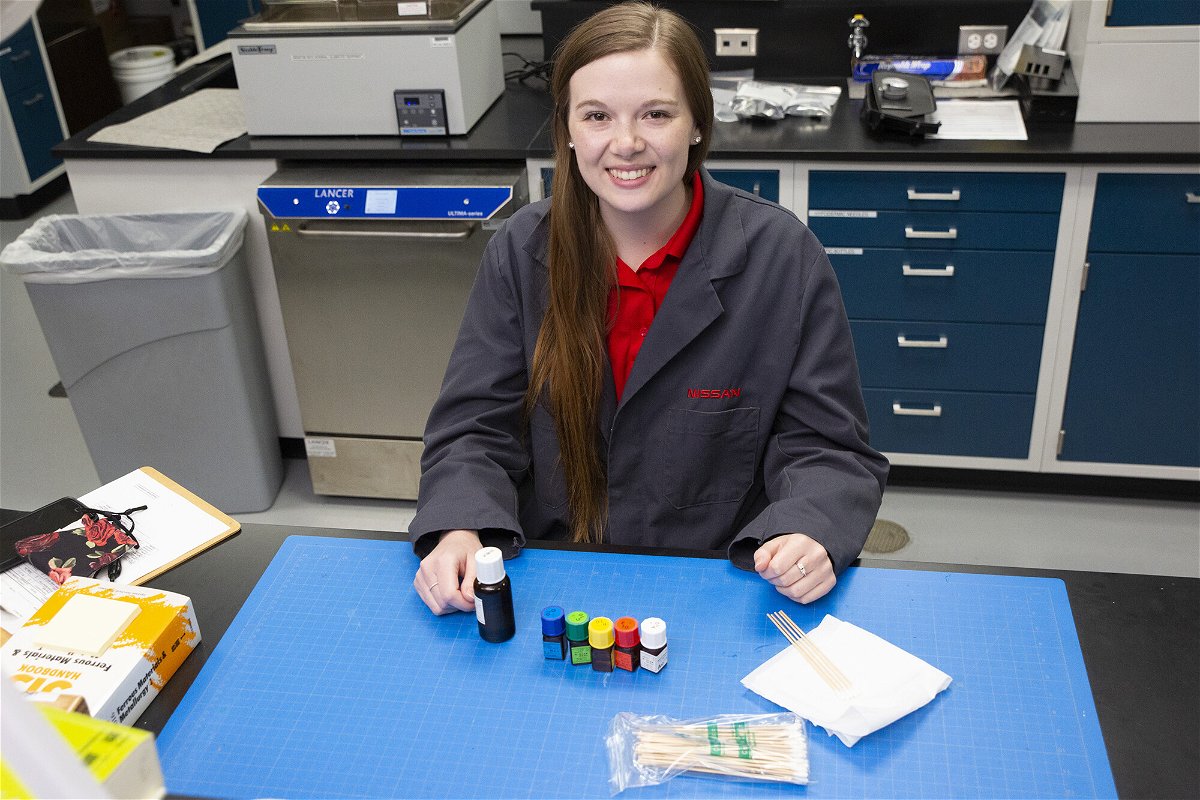 <i>Nissan</i><br/>Tori Keerl is a materials engineer at Nissan's Technical Center in Famington Hills