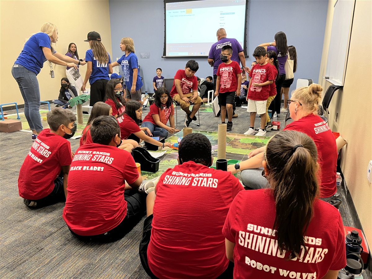 Elementary and middle school students take on Robotics in Palm Springs - Image