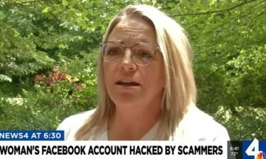 Scammers hack Jennifer Henegar's Facebook account.