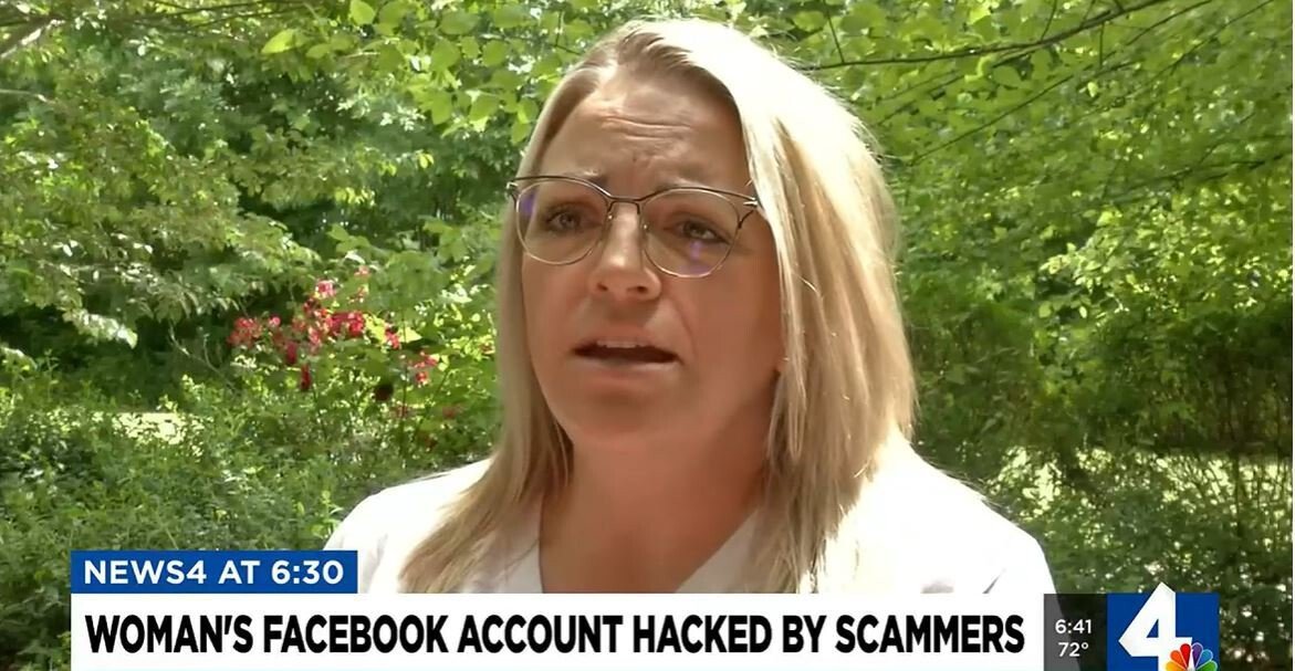 <i>WSMV</i><br/>Scammers hack Jennifer Henegar's Facebook account.