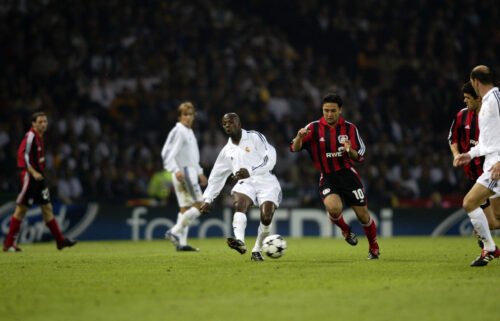 Claude Makelele won the Champions League with Real Madrid in 2002.