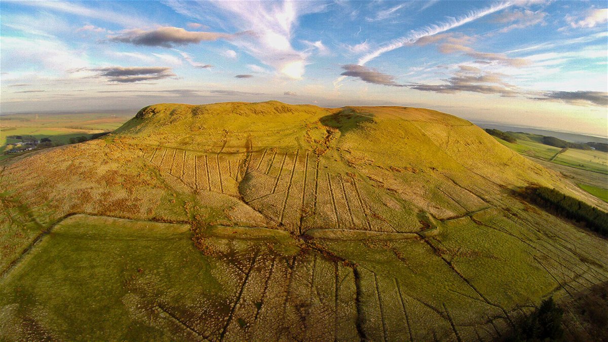 <i>J. Reid</i><br/>Over 100 previously unknown Iron Age settlements found north of Hadrian's Wall.
