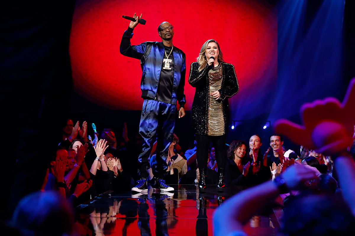 Snoop Dogg and Kelly Clarkson to host American version of 'Eurovision Song  Contest' 