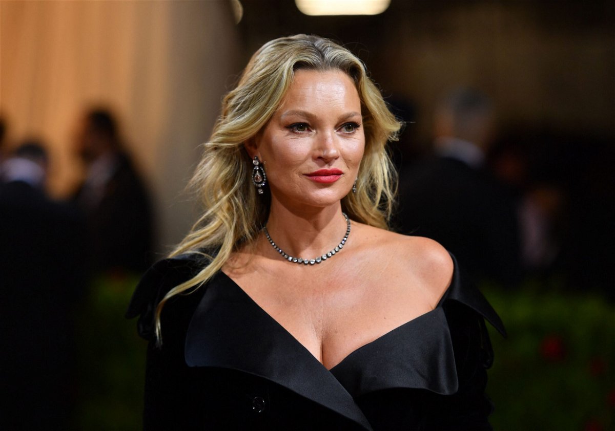 <i>Angela Weiss/AFP/Getty Images</i><br/>Model Kate Moss took the stand virtually from England to testify in Johnny Depp and Amber Heard's defamation trial on May 25 as a witness for Depp