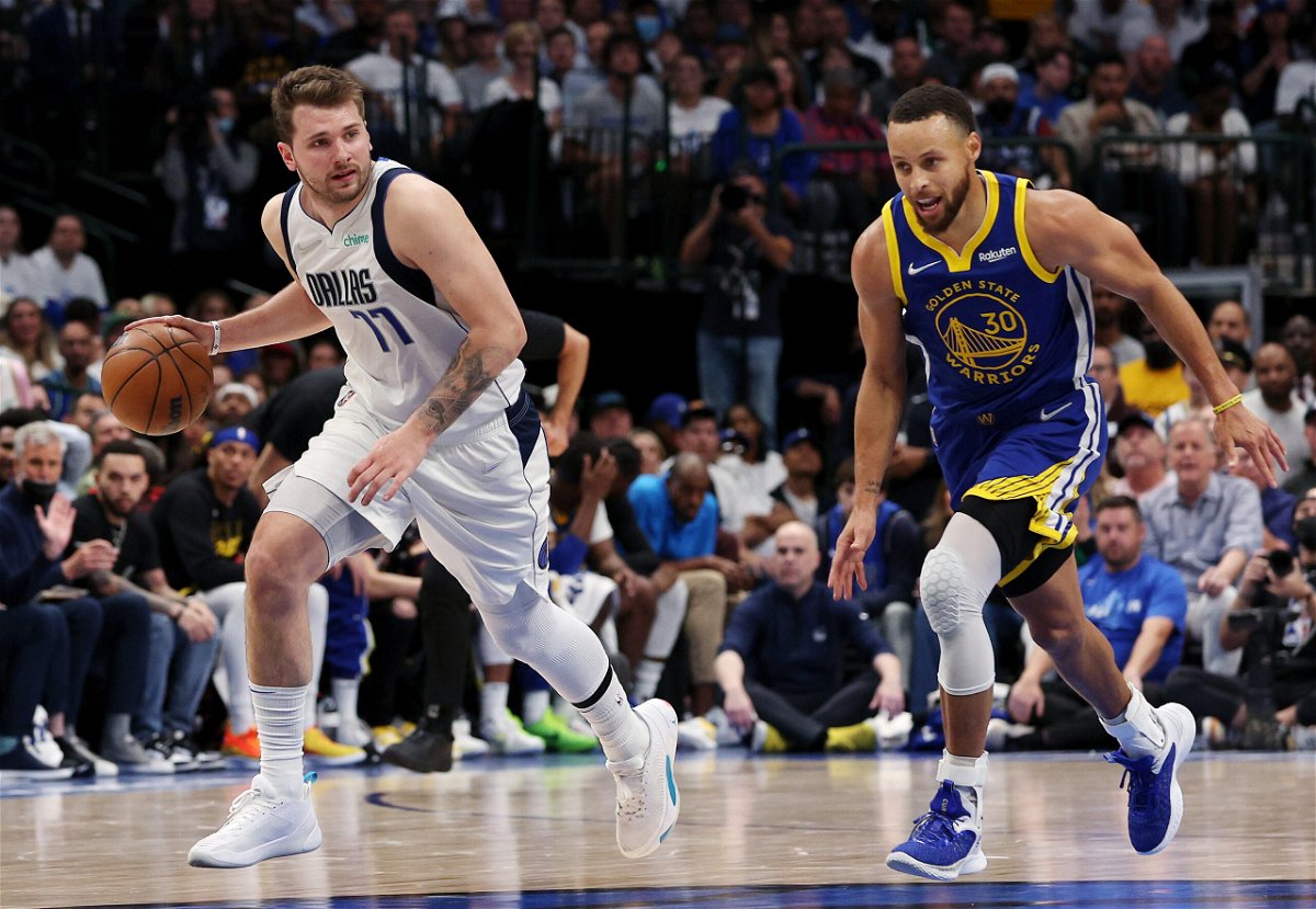 <i>Tom Pennington/Getty Images North America/Getty Images</i><br/>The Mavericks held Steph Curry