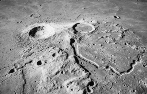 Ancient volcanic eruptions on the moon could provide an unexpected resource for future lunar explorers: water. Scientists think that Schroeter's Valley (also called Schröter's Valley) was created by lava released by volcanic eruptions on the lunar surface.