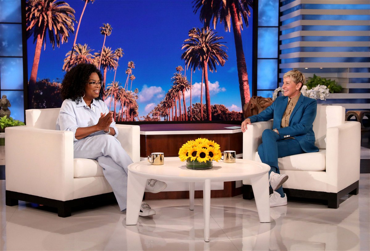 <i>Michael Rozman/Warner Bros.</i><br/>Oprah Winfrey sat down with Ellen DeGeneres during the final weeks of 