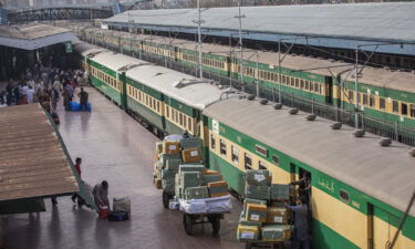 The alleged gang-rape of a woman on a moving train has sparked anger in Pakistan