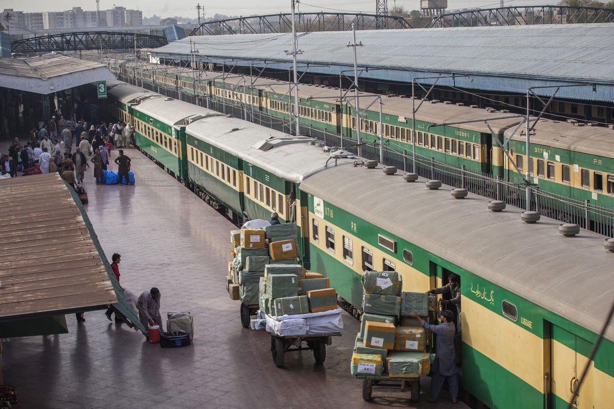 <i>Asim Hafeez/Bloomberg/Getty Images</i><br/>The alleged gang-rape of a woman on a moving train has sparked anger in Pakistan