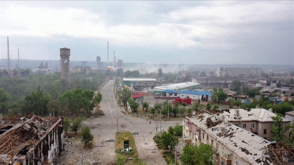 <i>Reuters</i><br/>The eastern Ukrainian city of Severodonetsk is now 