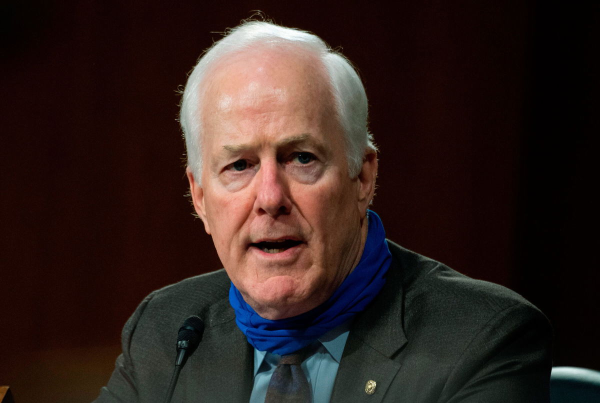 <i>Andrew Caballero-Reynolds/Pool/AFP/Getty Images</i><br/>Sen. John Cornyn