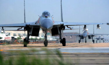 Chinese J-11 fighter jets -- seen here in a 2009 -- were among the warplanes that flew near Taiwan on June 21