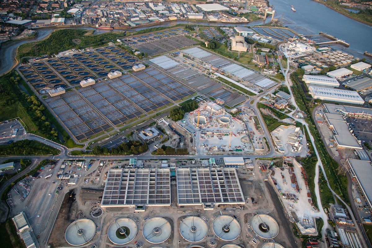 <i>High Level/Shutterstock</i><br/>Beckton Sewage Treatment Works pictured in June 2013. UK health officials are urging people who may not be up to date on their polio shots to get vaccinated after poliovirus was found during routine surveillance of London sewage samples.