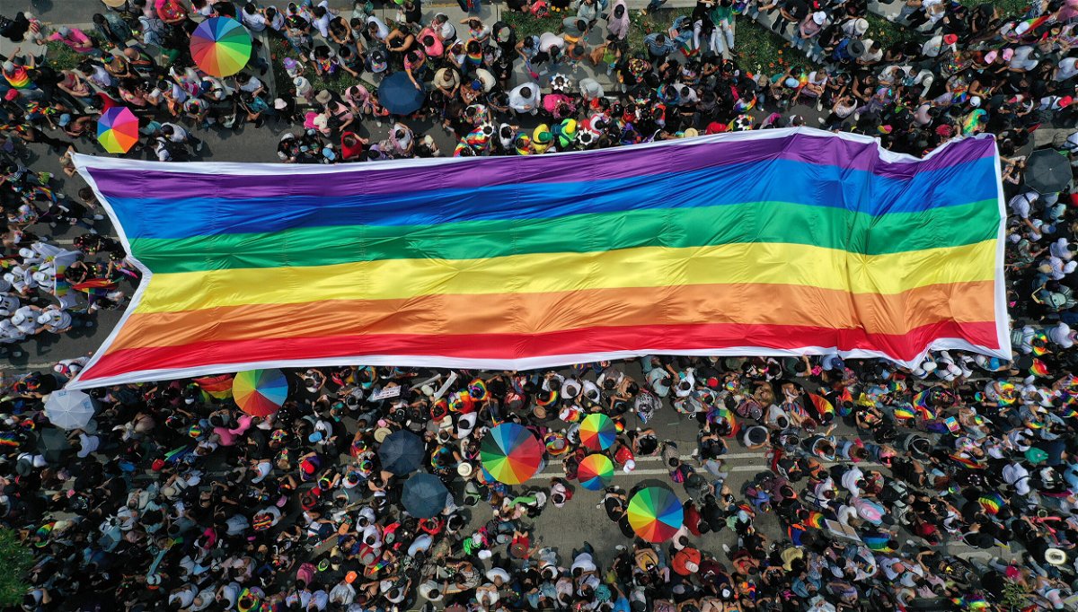 <i>Alfredo Estrella/AFP/Getty Images</i><br/>As Pride Month draws to a close