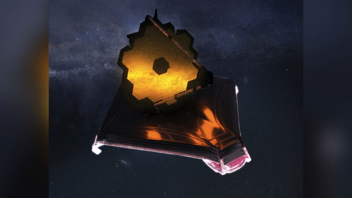 <i>Adriana Manrique Gutierrez/NASA</i><br/>Artist conception of the James Webb Space Telescope