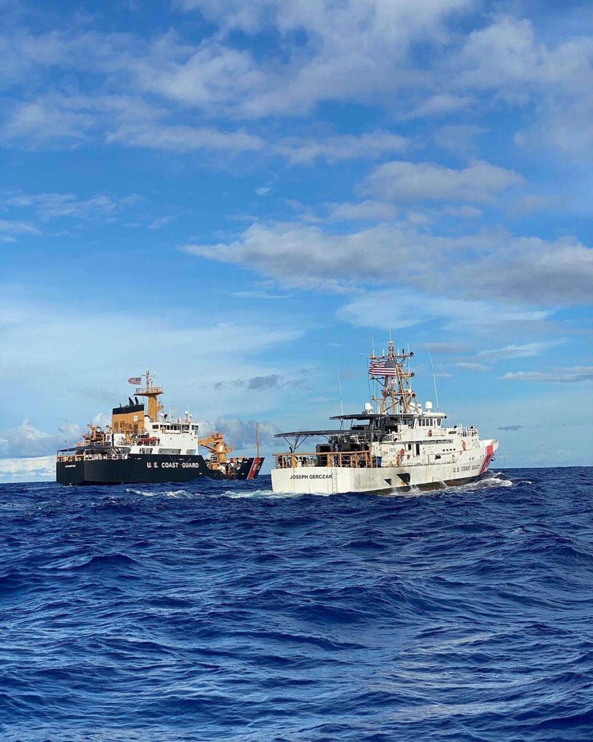 <i>U.S. Coast Guard</i><br/>As China's foreign minister began a Pacific islands tour to promote economic and security cooperation with Beijing