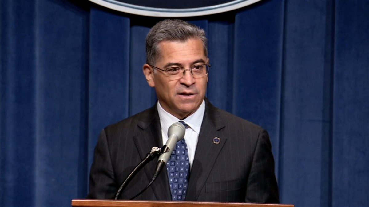 <i>Pool</i><br/>US Department of Health and Human Services Secretary Xavier Becerra announced multiple steps to protect access to reproductive health care in a news conference on June 28.
