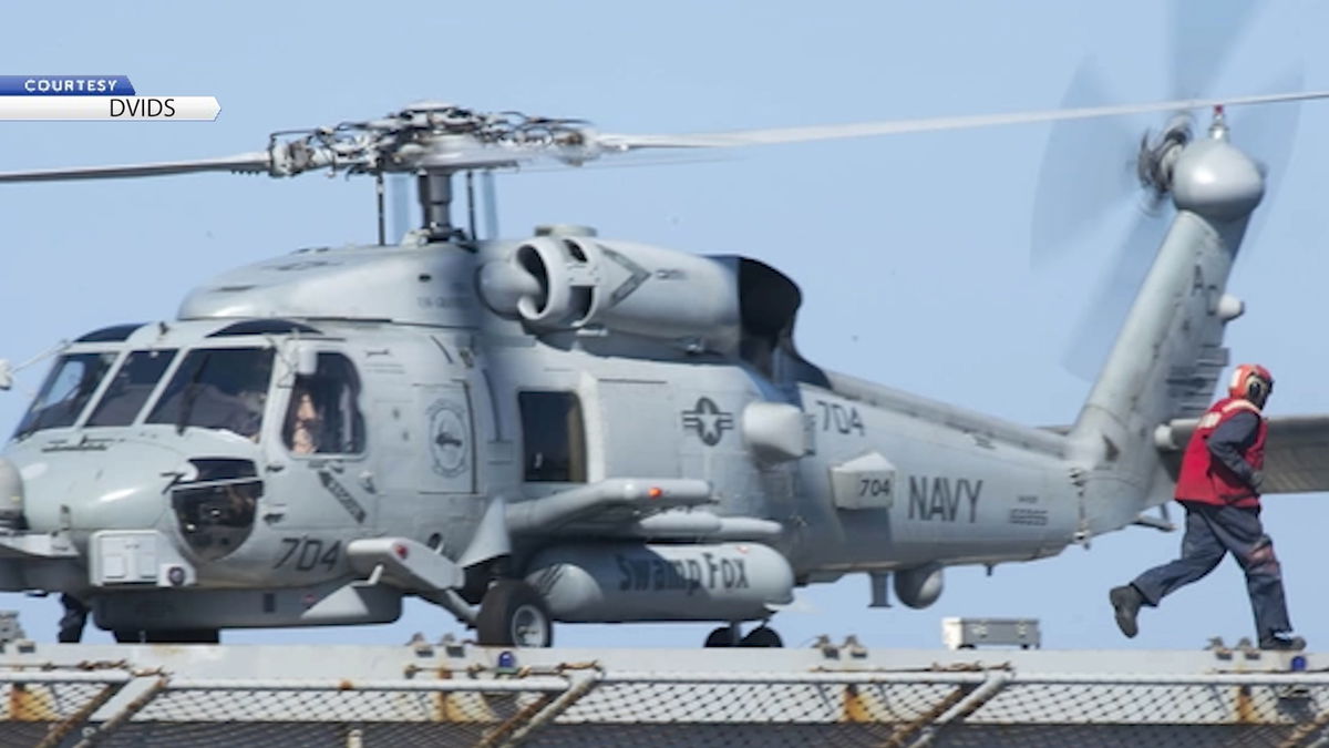 Four crewmembers all survive Navy helicopter crash in Imperial County