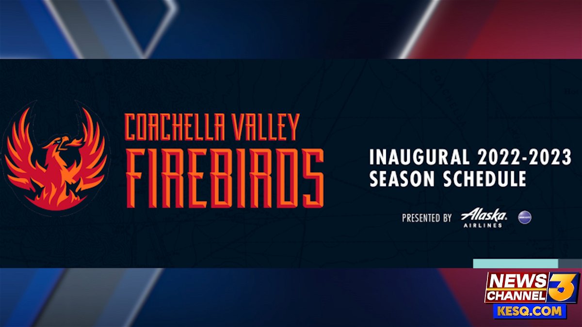 Coachella Valley Firebirds release full schedule for inaugural