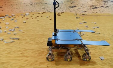 The European Space Agency created a prototype of the ExoMars rover.
