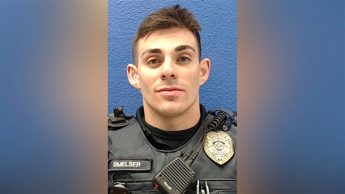 <i>Las Cruces Police Department/AP/FILE</i><br/>Former police officer Christopher Smelser had faced a charge of second-degree murder in the 2020 death of Antonio Valenzuela.